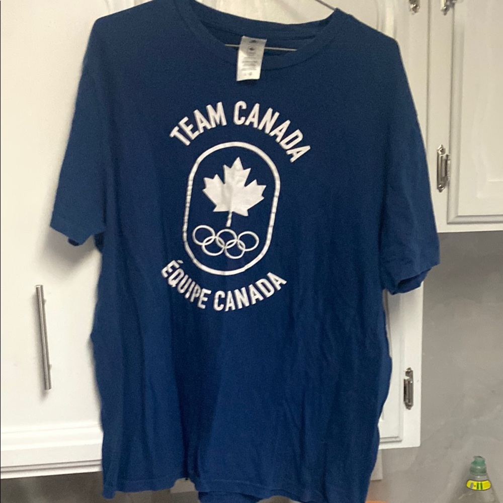 Team Canada Blue Short Sleeve Tee